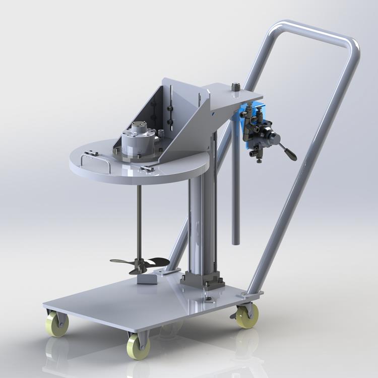 移动桶盖型91短视频在线播放搅拌机